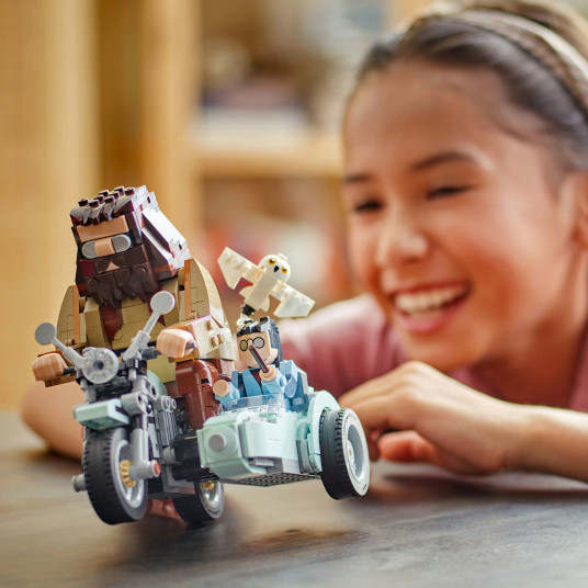 LEGO® 76443 Harry Potter TM Hagridin ja Harryn moottoripyörämatka