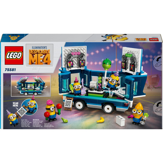 LEGO® 75581 MINIONS Minions-musiikkibussi LEGO® 75581 MINIONS Minions Music Party Bussi
