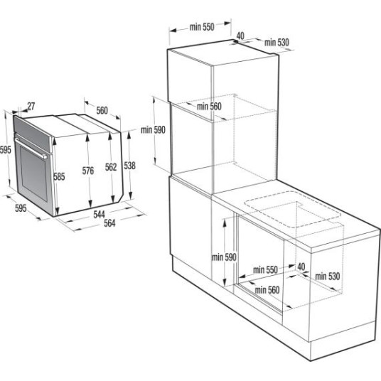 Uuni GORENJE BOS6737SYB