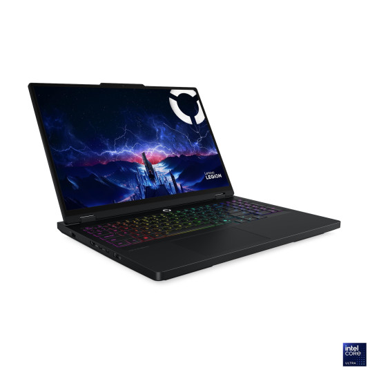 Kannettava tietokone Lenovo Legion Pro 5 16IAX10, AI-Powered Gaming PC, 16 WQXGA, Intel Core Ultra 7, RAM 32GB, 1TB SSD, NVIDIA GeForce RTX 5070, Windows 11 Home, Eclipse Black 83F3000RNT