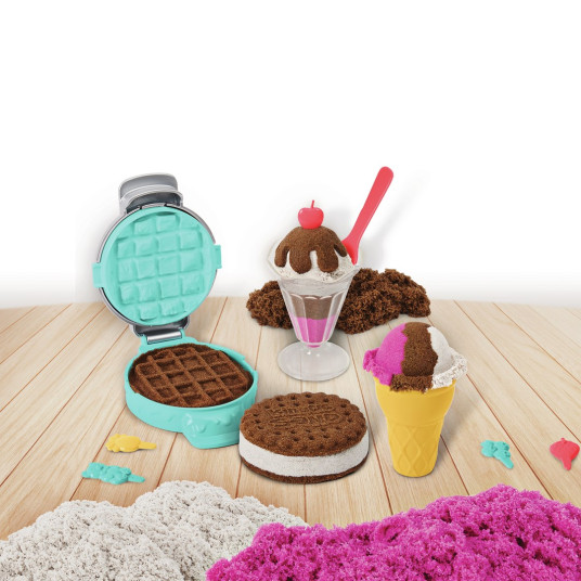 Kinetic Sand KNS ACK Ice Cream Scented Playset GML