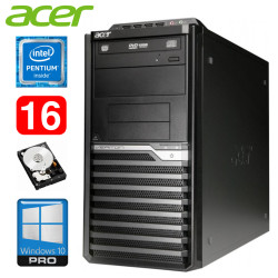 Acer Veriton M4610G MT G630 16GB 250GB DVD WIN10Pro