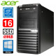 Acer Veriton M4610G MT G630 16GB 480SSD DVD WIN10Pro
