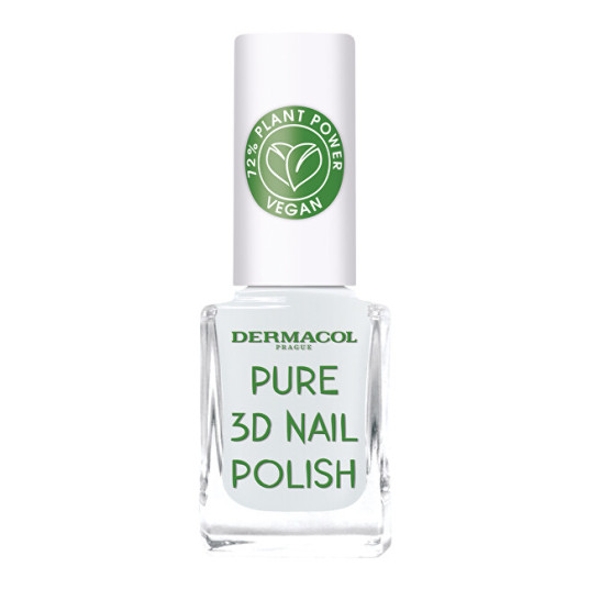 Dermacol - Pure 3D luonnollinen kynsilakka - 01 Crystal Clear
