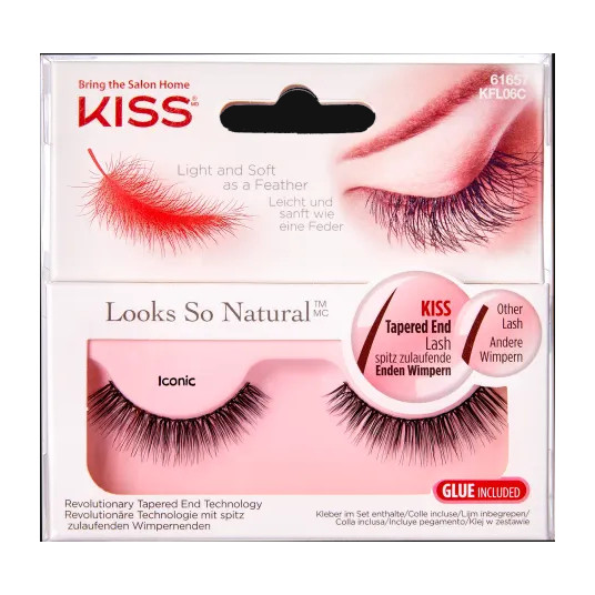 KISS - False eyelashes for a natural look Looks So Natural Iconic