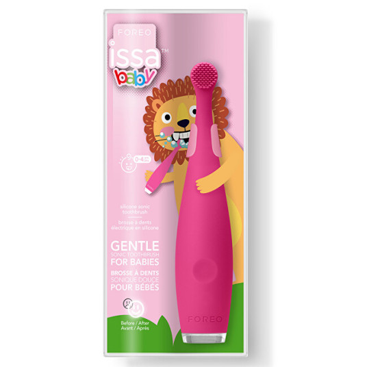 FOREO - ISSA™ Baby Sonic Toothbrush - Strawberry Rose Lion