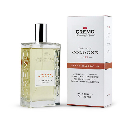 Miesten hajuvesi, Cremo Spice &amp; Black Vanilla EDT 100ml