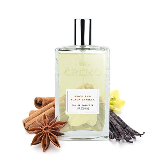 Miesten hajuvesi, Cremo Spice &amp; Black Vanilla EDT 100ml