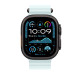 Apple Watch Ocean Armband for Watch Ultra 49mm Crystal Blue/Titan Black (One Size)