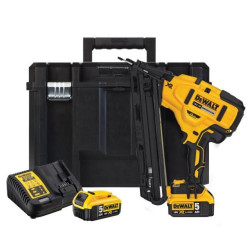 18V XR Trim Nailer 15GA XR,2 x 5.0AH, Lad &amp; TST