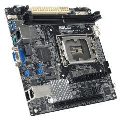 Asus P13R-I 1x LGA1700 Intel Xeon E-24XX C262 emolevy (2xDIMM, 6x SATA, 1xM.2, 2x1GbE, ASMB11-iKVM, miniITX)