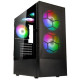 Kolink Observatory MX Mesh ARGB Midi Tower -kotelo - musta
