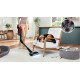 Bosch BCS1041PET pölynimuri / sähköluuta Pölynimuri luuta Akkukuiva HEPA pussiton 0,4 L 23,5 W Musta, Punainen 4 Ah