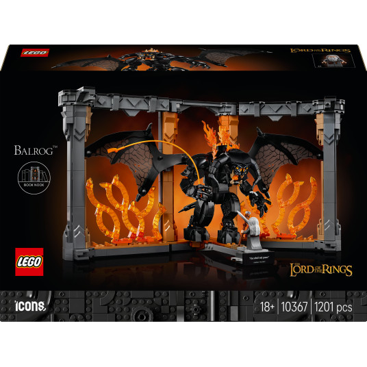 LEGO® 10367 Icons Taru sormusten herrasta: Balrogin kirjaminimaailma