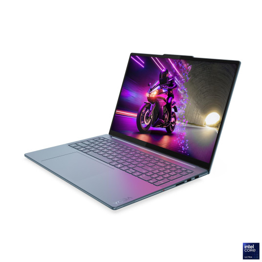 Kannettava tietokone Lenovo Yoga Pro 9 16IAH10, AI PC, 16 3.2K, Intel Core Ultra 9, RAM 64GB, 2x1TB SSD, NVIDIA GeForce RTX 5070, Windows 11 Pro, Tidal Teal 83L00051NT