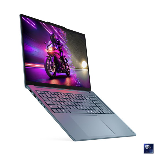 Kannettava tietokone Lenovo Yoga Pro 9 16IAH10, AI PC, 16 3.2K, Intel Core Ultra 9, RAM 64GB, 2x1TB SSD, NVIDIA GeForce RTX 5070, Windows 11 Pro, Tidal Teal 83L00051NT