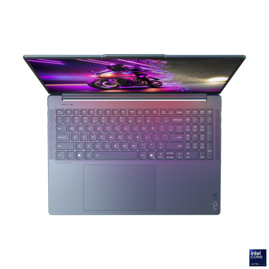 Kannettava tietokone Lenovo Yoga Pro 9 16IAH10, AI PC, 16 3.2K, Intel Core Ultra 9, RAM 64GB, 2x1TB SSD, NVIDIA GeForce RTX 5070, Windows 11 Pro, Tidal Teal 83L00051NT