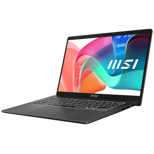 Kannettava tietokone MSI Modern 13, 14 FHD, Intel Core i3, RAM 16GB, 512GB SSD, Intel UHD Graphics, Windows 11 Home, Gray F13MG-294NL