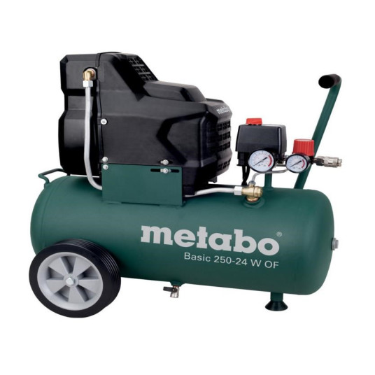 METABO KOMPRESSORI ILMAN ÖLJYÄ 230V 24L BASIC 250-24W