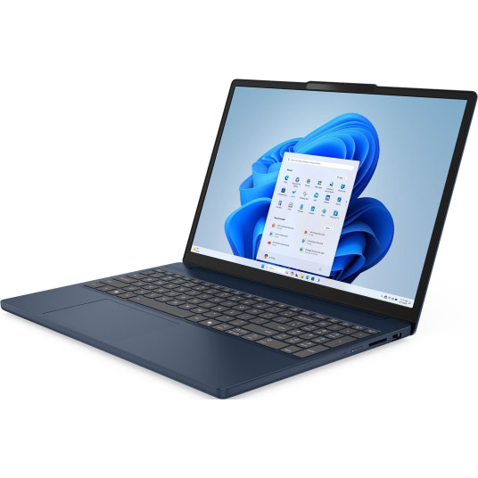 Lenovo IdeaPad Slim 5 15ARP10 AMD Ryzen™ 5 7533HS kannettava tietokone 38,9 cm (15,3") WUXGA 16 Gt LPDDR5x-SDRAM 512 Gt SSD Wi-Fi 6 (802.11ax) Windows 11 Home Cosmic Blue -kosminen sininen