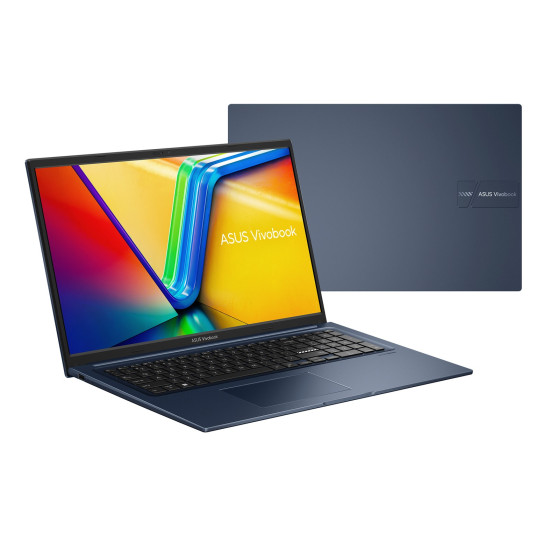 ASUS Vivobook 17 X1704ZA-I38512 kannettava tietokone Intel® Core™ i3 i3-1215U 43,9 cm (17,3") Full HD 8 Gt DDR4-SDRAM 512 Gt SSD Wi-Fi 6E (802.11ax) Windows 11 Home Sininen Uusi/uusittu paketti