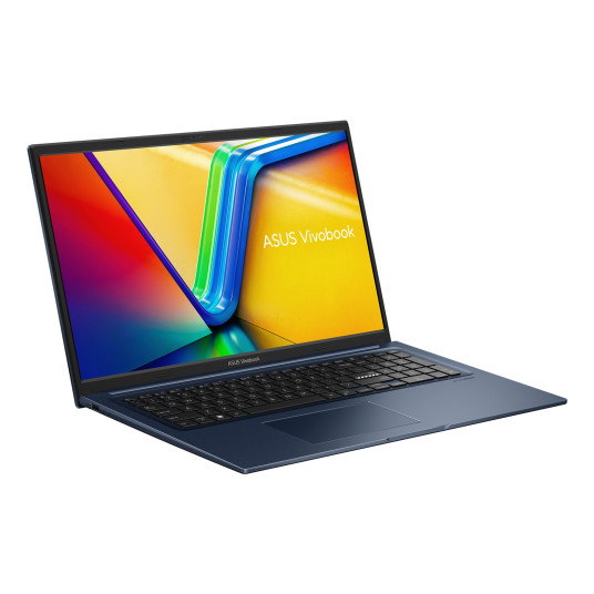 ASUS Vivobook 17 X1704ZA-I38512 kannettava tietokone Intel® Core™ i3 i3-1215U 43,9 cm (17,3") Full HD 8 Gt DDR4-SDRAM 512 Gt SSD Wi-Fi 6E (802.11ax) Windows 11 Home Sininen Uusi/uusittu paketti