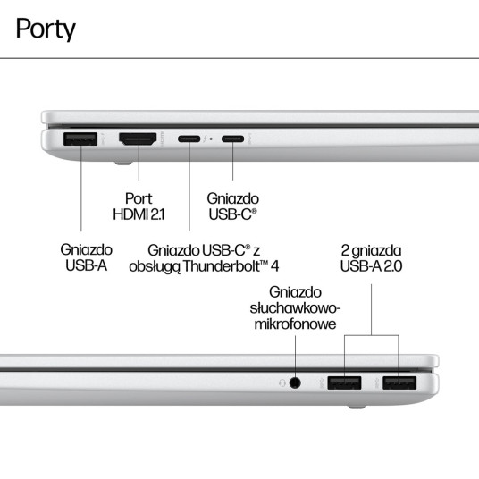 HP Envy 17T-DA000 Ultra 7-155H 17.3 "FHD Touch 16GB SSD512 BT Win11 Glacier Silver (REPACK) 2Y 2Y