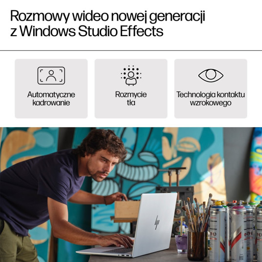 HP Envy 17T-DA000 Ultra 7-155H 17.3 "FHD Touch 16GB SSD512 BT Win11 Glacier Silver (REPACK) 2Y 2Y