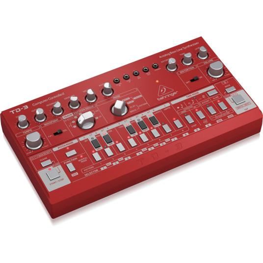 Behringer TD-3-RD-syntetisaattori Analoginen syntetisaattori Punainen