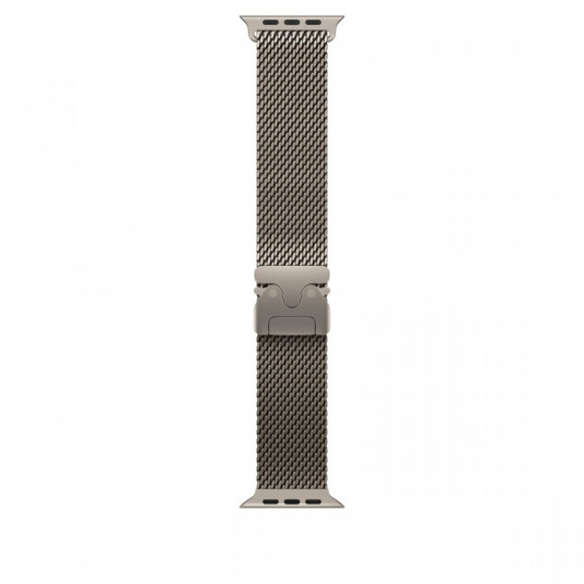 Luonnon titaanista valmistettu Milanese Loop 49 mm - M