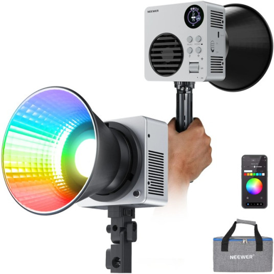 Neewer HB80C 80W RGBWW Mini COB LED-videovalaisin LED-valo
