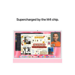 APPLE iMac 24i Retina 4.5K M4 256GB Vaaleanpunainen