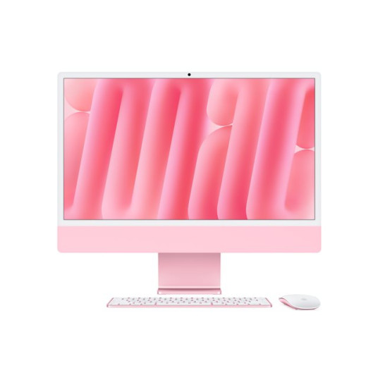 APPLE iMac 24i Retina 4.5K M4 256GB Vaaleanpunainen