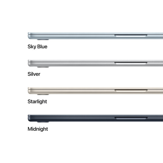 MacBook Air 15” Apple M4 10C CPU, 10C GPU/24GB/512GB SSD/Starlight/RUS