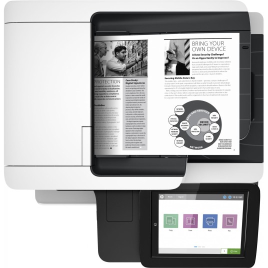 "HP LaserJet Enterprise MFP M528dn 3in1 LAN ADF Duplex-tulostus"