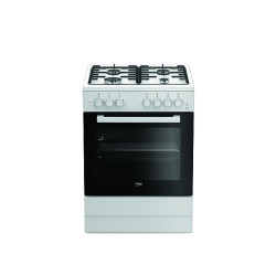 Kaasuliesi sähköuunilla BEKO FSE62110DW