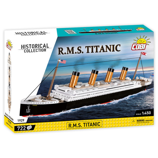 COBI 1929 Historical Collection RMS TITANIC 722 tiilet 1:450 p3