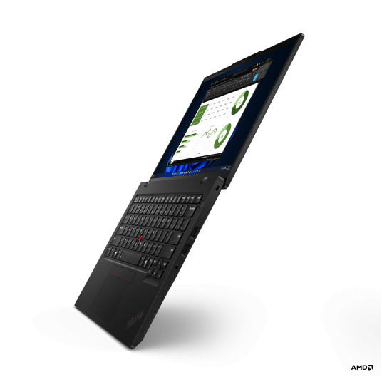 Kannettava tietokone Lenovo ThinkPad L14 Gen 5, 14 WUXGA, AMD Ryzen 5 PRO, RAM 16GB, 512GB SSD, AMD Radeon 660M Graphics, Windows 11 Pro, Black 21L5001LMX