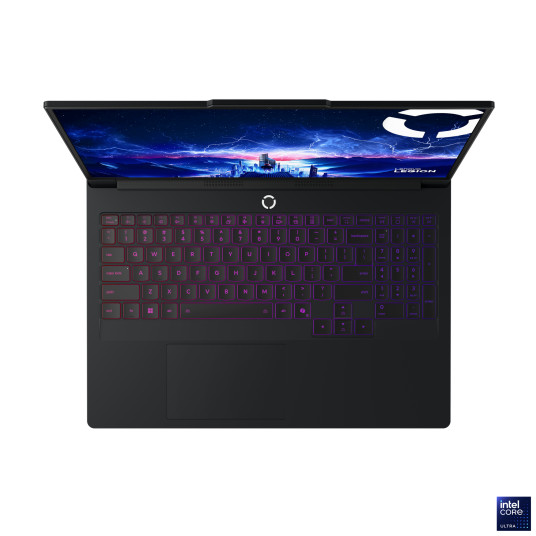 Kannettava tietokone Lenovo Legion Pro 7 16IAX10H, AI-Powered Gaming PC, 16 WQXGA, Intel Core Ultra 9, RAM 64GB, 1TB SSD, NVIDIA GeForce RTX 5080, Windows 11 Home, Eclipse Black 83F5001KGE