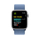 Älykello Apple Watch SE GPS 44mm Silver Aluminium Case with Winter Blue Sport Loop MREF3ET/A