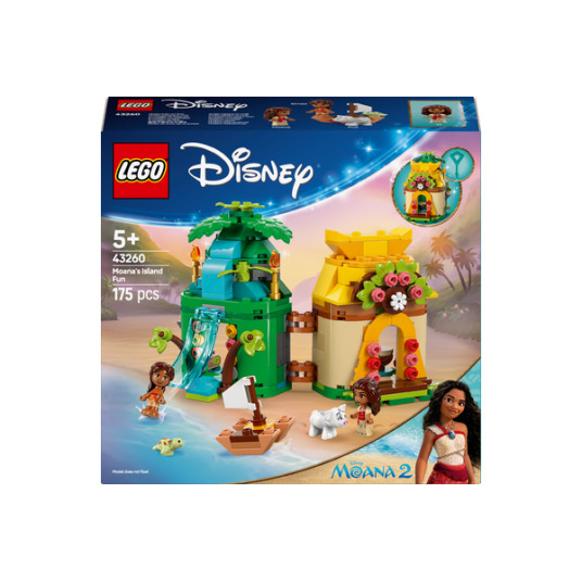 LEGO® 43260 Disney Princess Moanan saaren hauskaa