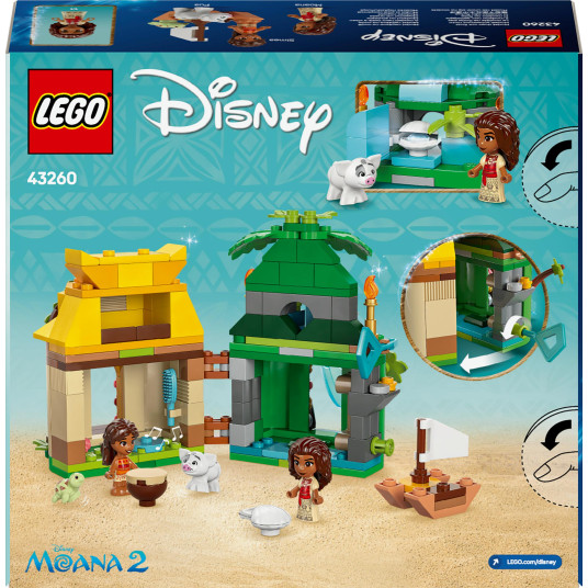 LEGO® 43260 Disney Princess Moanan saaren hauskaa