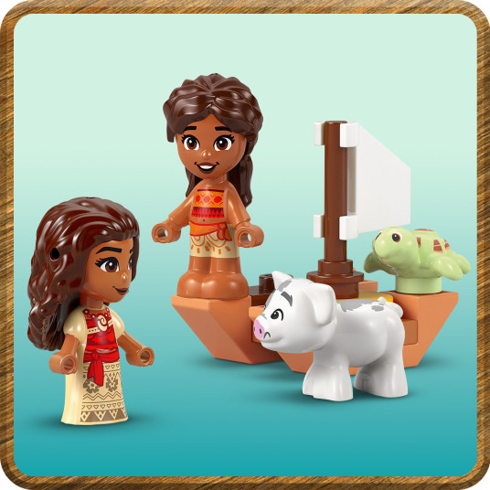 LEGO® 43260 Disney Princess Moanan saaren hauskaa