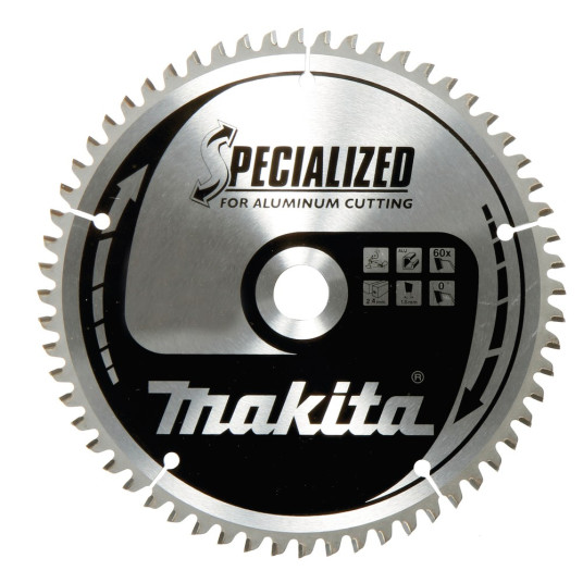 MAKITA CIRCULAR SAW BLADE 190x30x60z SPECIALIZED ALUMINIUM