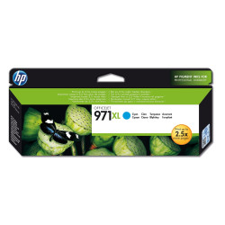 HP 971XL korkean tuoton syaani alkuperäinen mustepatruuna