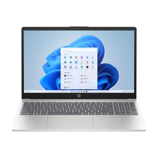 HP 15-fc0018ny Kannettava tietokone 15.6'' FHD Ryzen 3 7320U 8GB 256GB SSD W11H, luonnonhopea