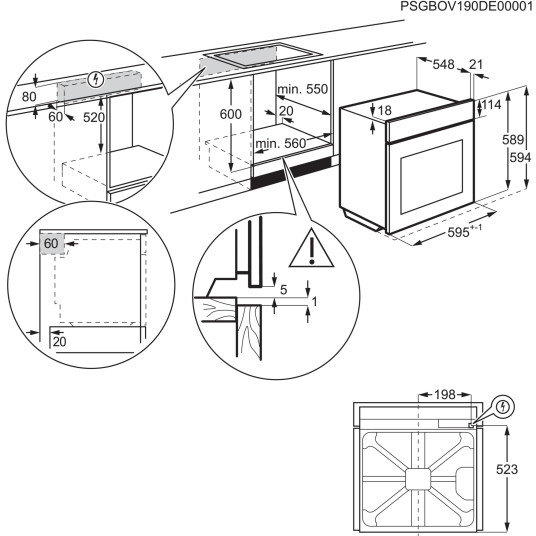 Uuni Electrolux LOD8P39Z