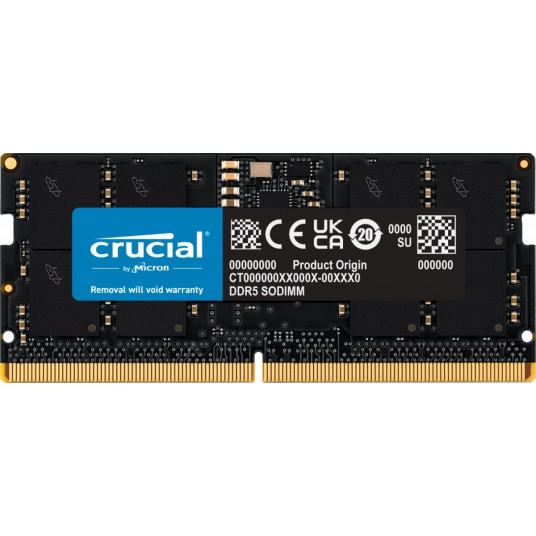 Kannettavan tietokoneen muisti DDR5 SODIMM 24GB/5600 CL46 (16Gbit)