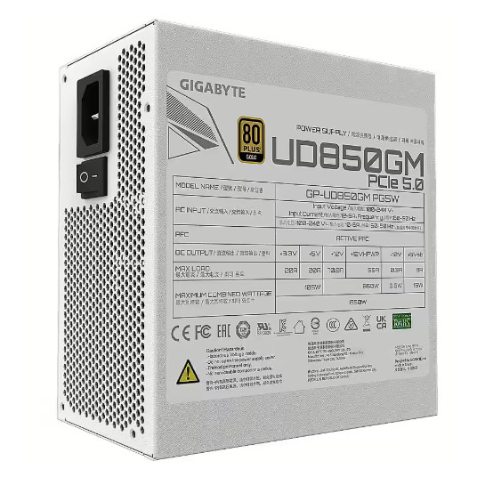 Gigabyte GP-UD850GM PG5 Power Supply 850W