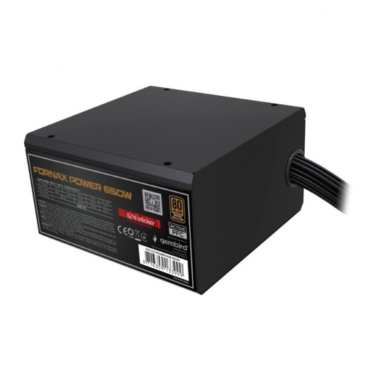 Power supply Fornax Power 650W 80+Bronze active PFC 120mm fan
